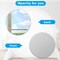 120 Pieces 1 Inch Small Round Glass Mirrors Circle Glass Mirror Tiles Round Craft Mirror Pieces for Arts and Crafts Projects, Traveling, Framing, Decoration